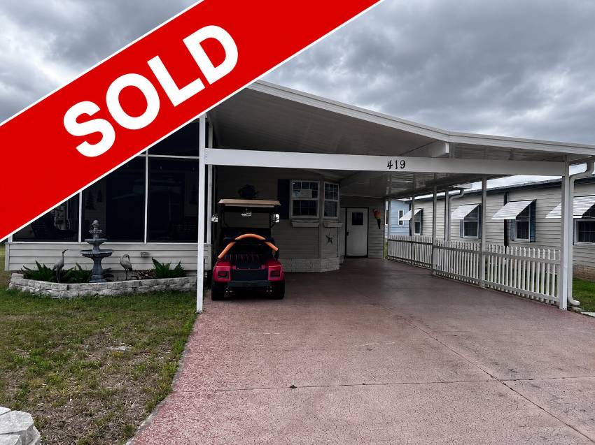 Winter Haven, FL Mobile Home for Sale located at 419 Tennis Lane Swiss Golf & Tennis